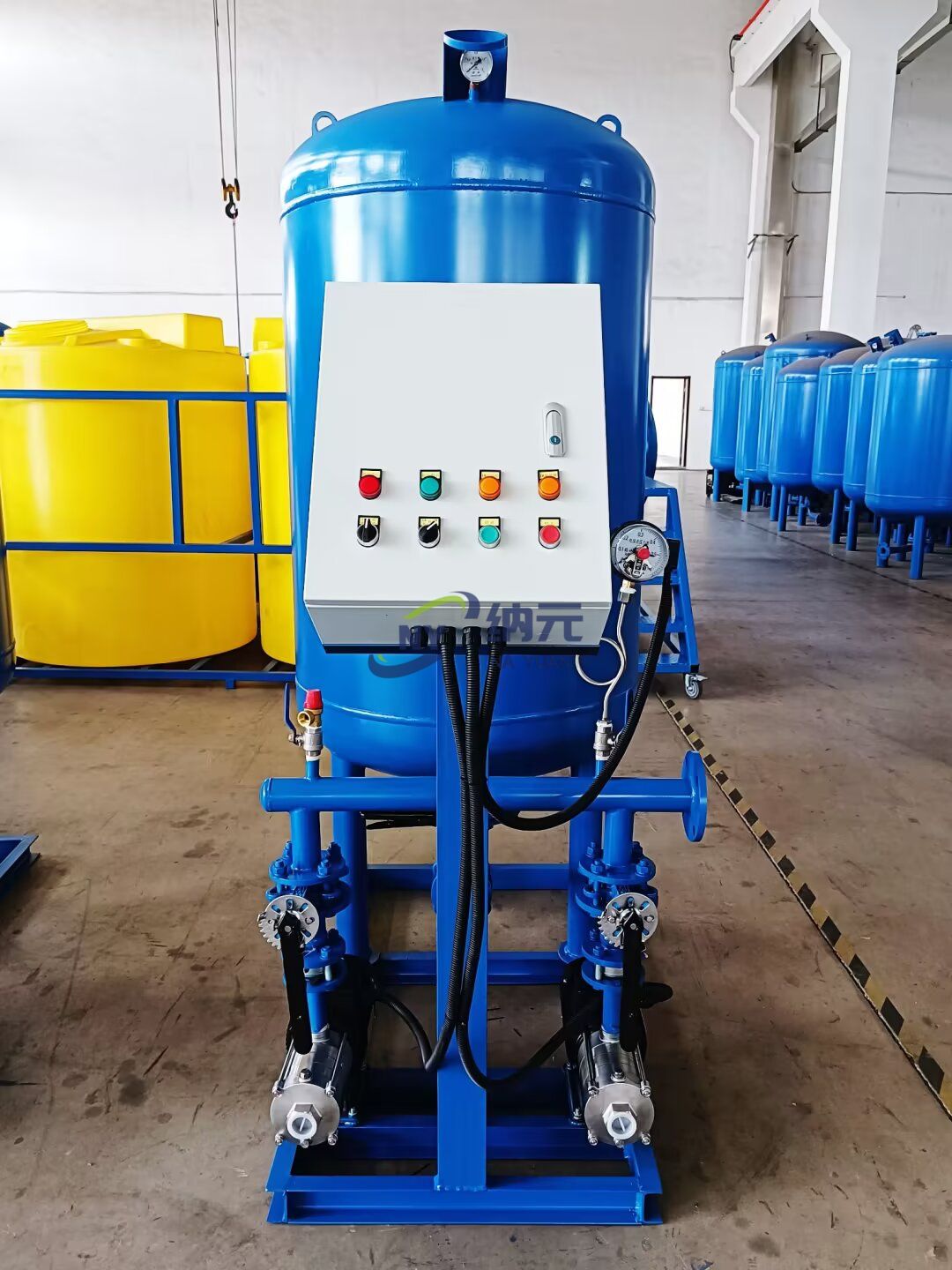 發(fā)貨揚(yáng)州揚(yáng)杰電子科技五號廠的定壓補(bǔ)水裝置！